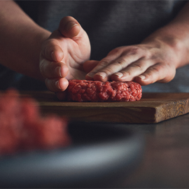 Shaping The Patties